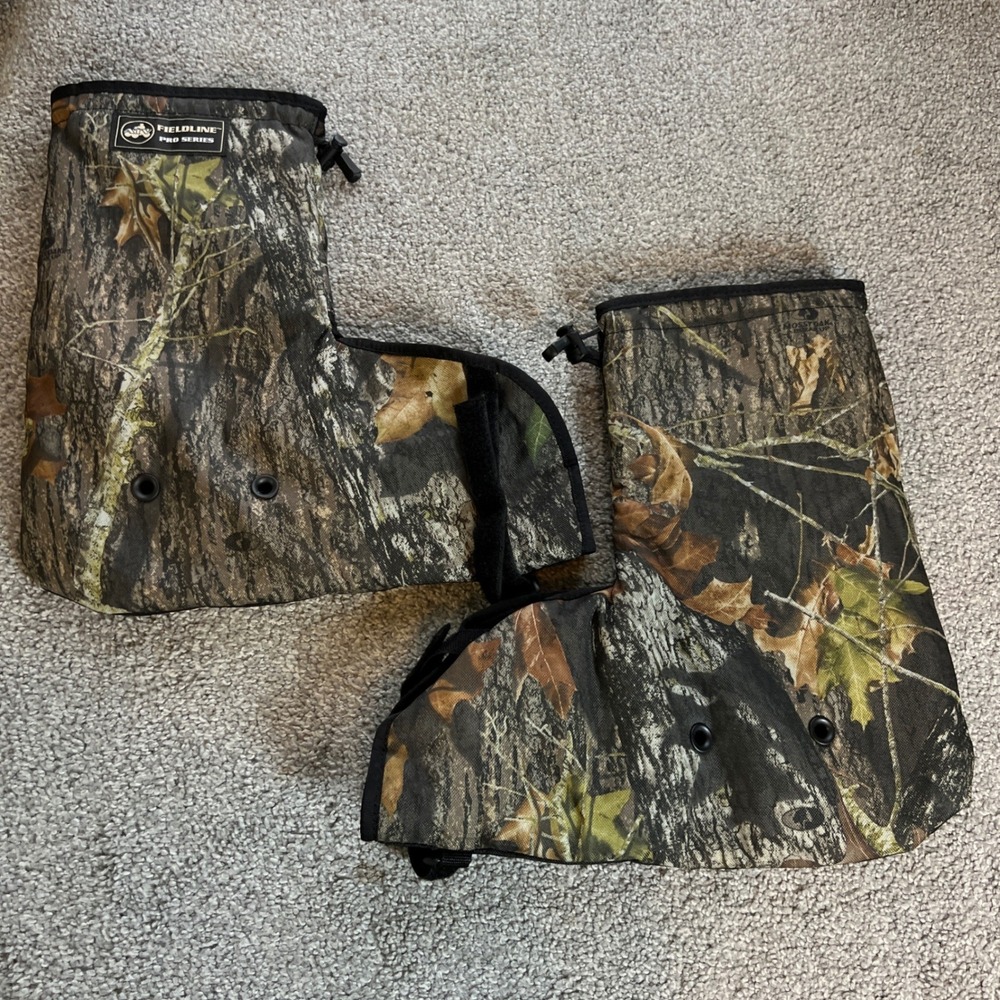 Fieldline Pro Series‎ insulated boot blankets Mens OS Camo Mossy Oak overboot